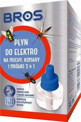 BROS Płyn do elektrofumigatora owadobójczego, muchy, komary, mrówki na Arena.pl