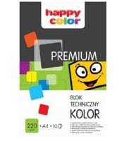 blok techniczny a4/10k kolor prem 220g a'20 7047