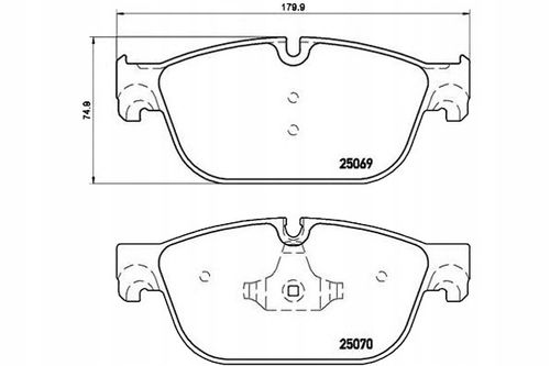 KLOCKI HAM PRZOD CITROEN C5 09- BREMBO na Arena.pl