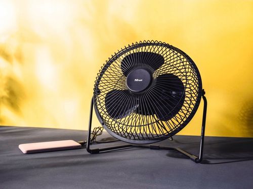 WENTYLATOR BIURKOWY WIATRAK USB STOŁOWY DOM BIURO na Arena.pl