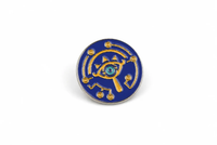 Sheikah Eye | 5 cm | Metal | Gaming Pin | Zelda