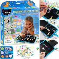 Podróżny Zestaw Zabaw Zmywalne Strony Naklejki Markery  G2