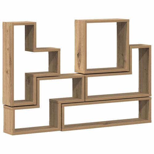 Sześcian na ścianę z półką Inny dąb artisan 96 x 12 x 64 cm na Arena.pl