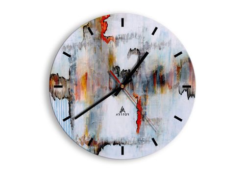 Zegar Ścienny - Zamazane Postaci  - 30X30 Cm - C3Ar30X30-3676 na Arena.pl