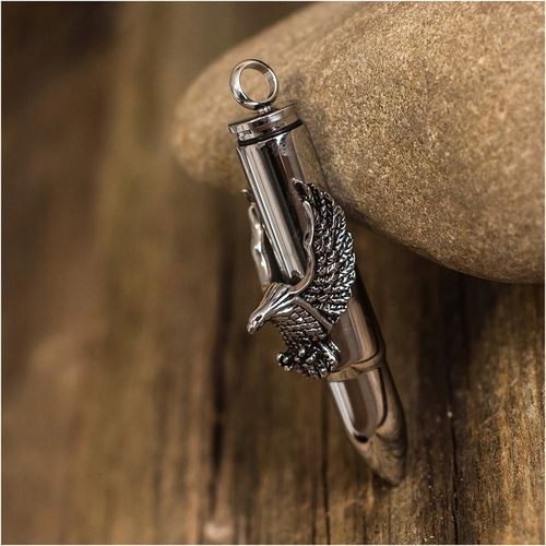 Wisiorek męski stal chirurgiczna 316L SEKRETNIK orzeł zawieszka BLINGART na Arena.pl