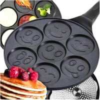PATELNIA DO PANCAKES PLACKÓW NALEŚNIKÓW JAJEK EMOTKI BUZIE INDUKCJA GAZ