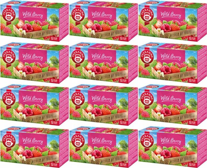 (x12) TEEKANNE 20tb Wild Berry zdjęcie 1
