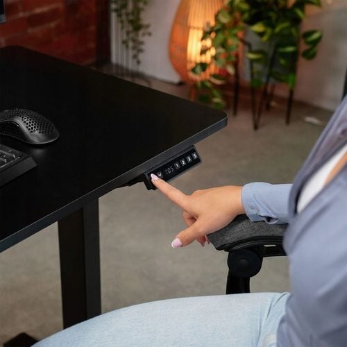 Biurko Narożne Elektryczne Regulowane Gamingowe Regulacja Wysokości na Arena.pl