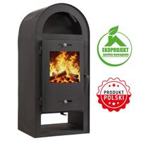 KOMINEK STALOWY MOCNY HADES PIEC KOZA WOLNOSTOJĄCY DO SALONU EKO