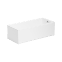 Izi System obudowa do wanny 190x58 cm czołowa, bialy połysk