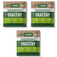 3x Nawóz organiczny BIOROL Power Shot 50g Odżywka do dracen