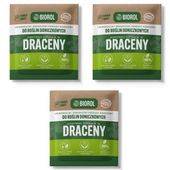 3x Nawóz organiczny BIOROL Power Shot 50g Odżywka do dracen