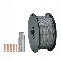 Drut spawalniczy SAMOOSŁONOWY FLUX zestaw