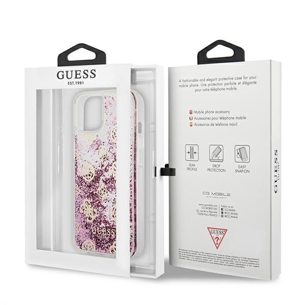 Etui Guess do iPhone 13 mini, Różowy zdjęcie 8