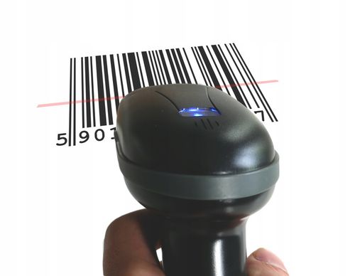 Automatyczny czytnik skaner kodów kreskowych USB 1D 2D qr na Arena.pl
