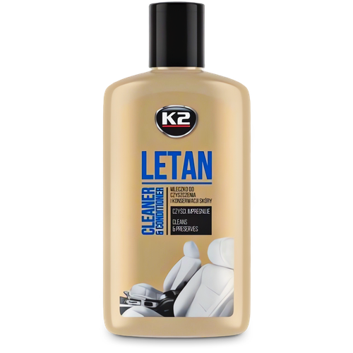 ZESTAW DO CZYSZCZENIA SKÓRY K2 LETAN PŁYN MLECZKO APLIKATOR SZCZOTKA na Arena.pl