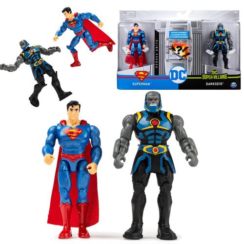 DC Comics Zestaw dwóch figurek SuperMan + Darkseid na Arena.pl