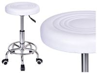 Emaga Taboret kosmetyczny KB-Monza biały