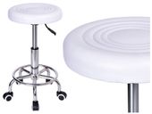 Emaga Taboret kosmetyczny KB-Monza biały