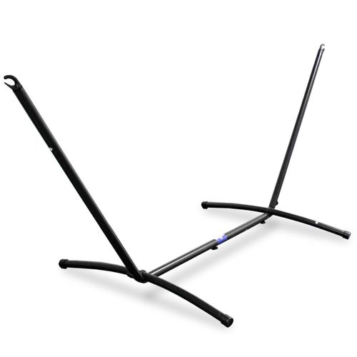 Antracytowy Hamak na stelażu ogrodowy zewnętrzny 18161 na Arena.pl