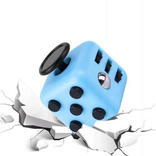 4X HAND CUBE KOSTKA ANTYSTRESOWA FIDGET CUBE TOYS przyciski pokrętła w dłoń na Arena.pl