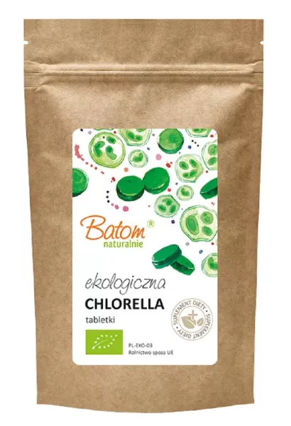 Chlorella BIO (400 mg) 625 Tabletek - Batom zdjęcie 1