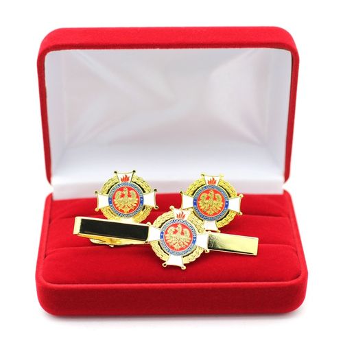 OSP SPINKI DO MANKIETÓW i KRAWATA + ETUI GRATIS na Arena.pl