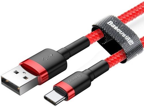 KABEL USB-C BASEUS CAFULE 3A 0.5M CZERWONY na Arena.pl