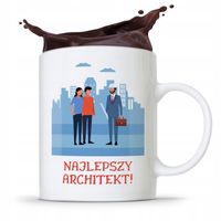 Kubek Architekta Projektanta Najlepszy Architekt Z Nadrukiem Ze Zdjęciem