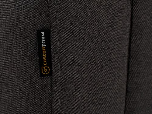 Sofa SCANDIC 3 os. z szezlongiem P - karbon(et95), naturalny, narożnik na Arena.pl