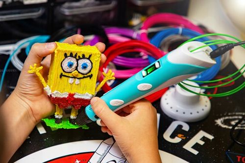 ZESTAW MAGICZNY DŁUGOPIS 3D PEN DRUKARKA STOJAK + WKŁADY DLA DZIECI 65M na Arena.pl