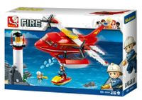 KLOCKI SLUBAN FIRE Samolot strażacki 348 kompatybilne z LEGO
