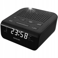 Radiobudzik SENCOR SRC 136B radio FM budzik wyświetlacz LED funkcja sleep
