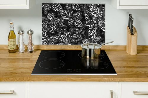 SZKLANA DESKA NA KUCHENKĘ 60x52 013A MONO LIŚCIE na Arena.pl