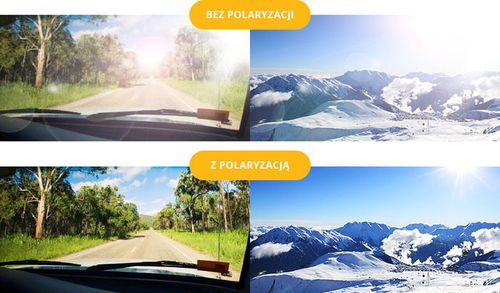 Okulary polaryzacyjne dla kierowców przeciwsłoneczne Spectre na Arena.pl