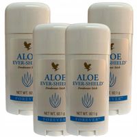 Forever Aloe Ever-Shield aloesowy dezodorant BEZ CHEMII i SOLI ALUMINIUM x4