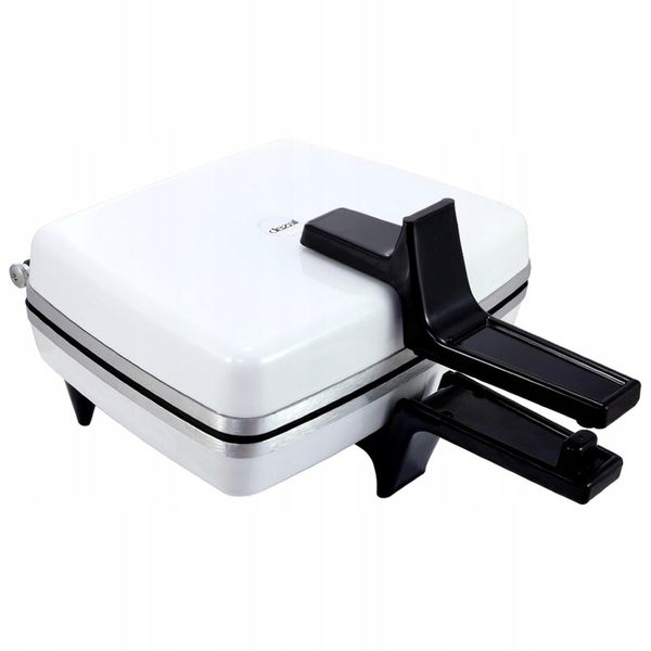 Gofrownica Dezal 301.4 biała MOC 1300W 2 gofry zdjęcie 1
