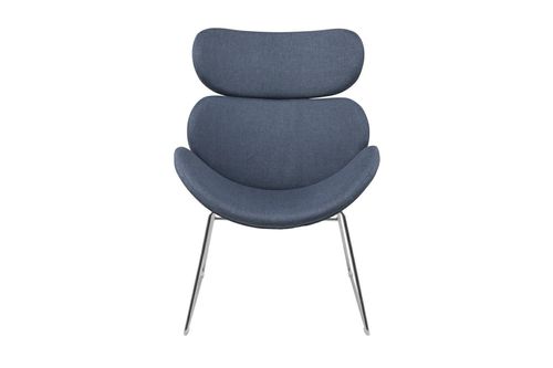 Fotel Cazar Dark Blue Chrom na Arena.pl