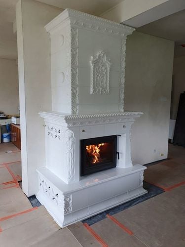 Fuga zduńska do pieca kaflowego, kominek, kuchnia na Arena.pl