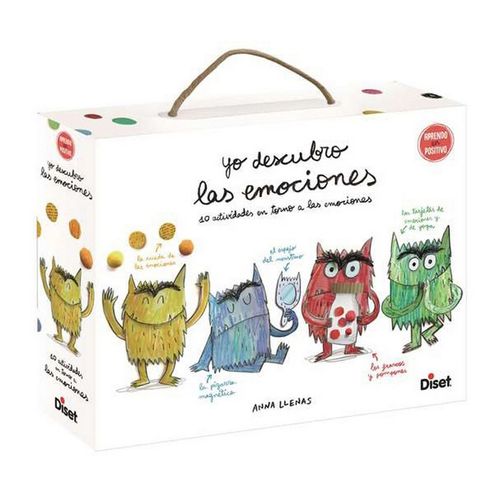 Gra Edukacyjna dla Dzieci Diset Yo descubro las emociones 168 Części na Arena.pl