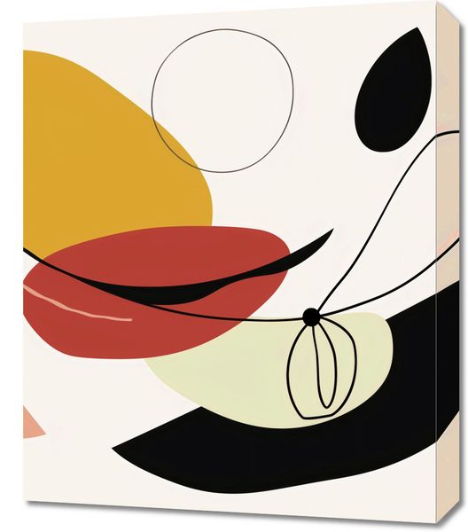 Obraz 50x60cm Geometryczna Krzywizna zdjęcie 1