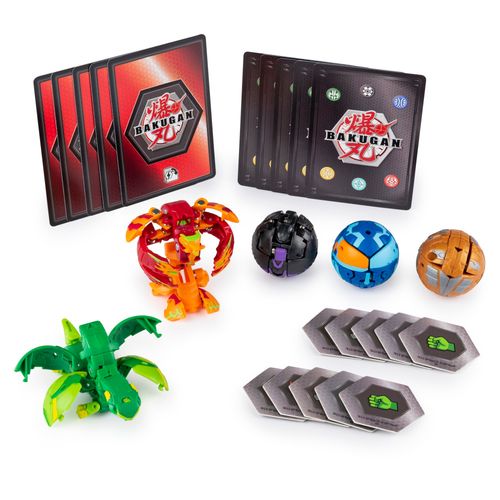 Spin Bakugan 5-pack Ventus Pyrus + karty na Arena.pl