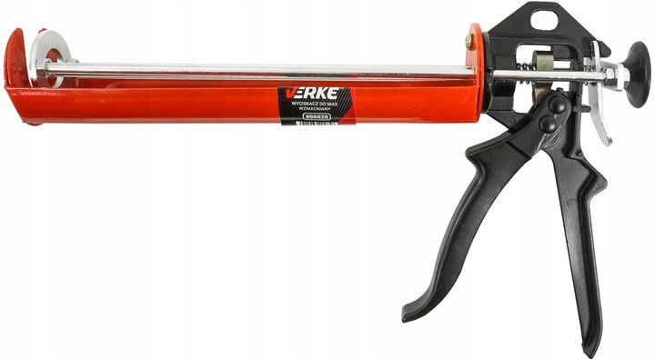 WZMACNIANY WYCISKACZ PISTOLET MAS SILIKONU AKRYLU KLEJU SMARU USZCZELNIACZY zdjęcie 7