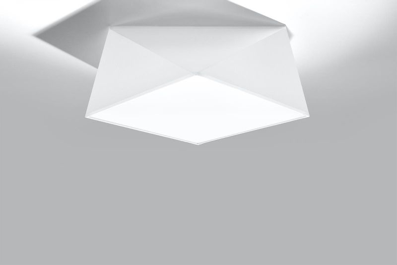 LAMPA sufitowa SL.0689 geometryczna OPRAWA natynkowa biała zdjęcie 3