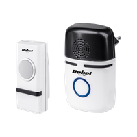 Dzwonek bezprzewodowy do drzwi 100 m 80 dB Rebal 48 melodii