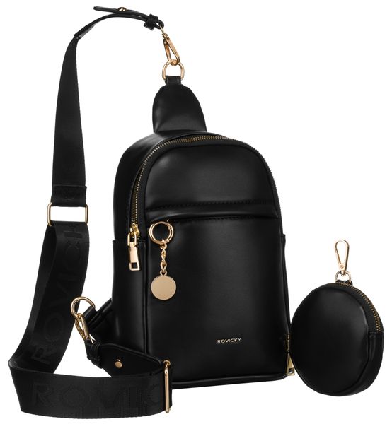 saszetka nerka r-ner-ale-8-8065 black zdjęcie 1