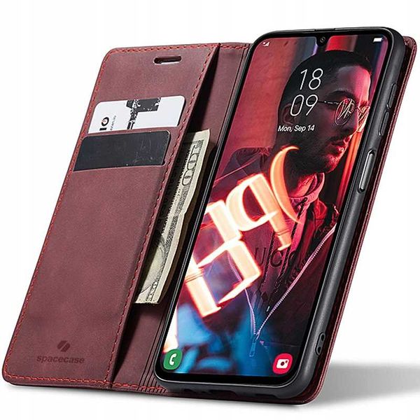 Spacecase Wallet Galaxy A25 5G red zdjęcie 1