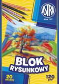 ASTRA Kreatywny Blok Rysunkowy A4 120g - Inspiracje dla artystycznych dusz