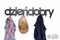 Dzień dobry #1 | Wieszak na ubrania | 80cm | Nowoczesny Design