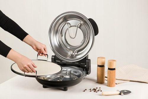 PIEC DO PIZZY 400°C Kamienny Domowy piecyk PIZZA PIECYK 1200W Termostat na Arena.pl